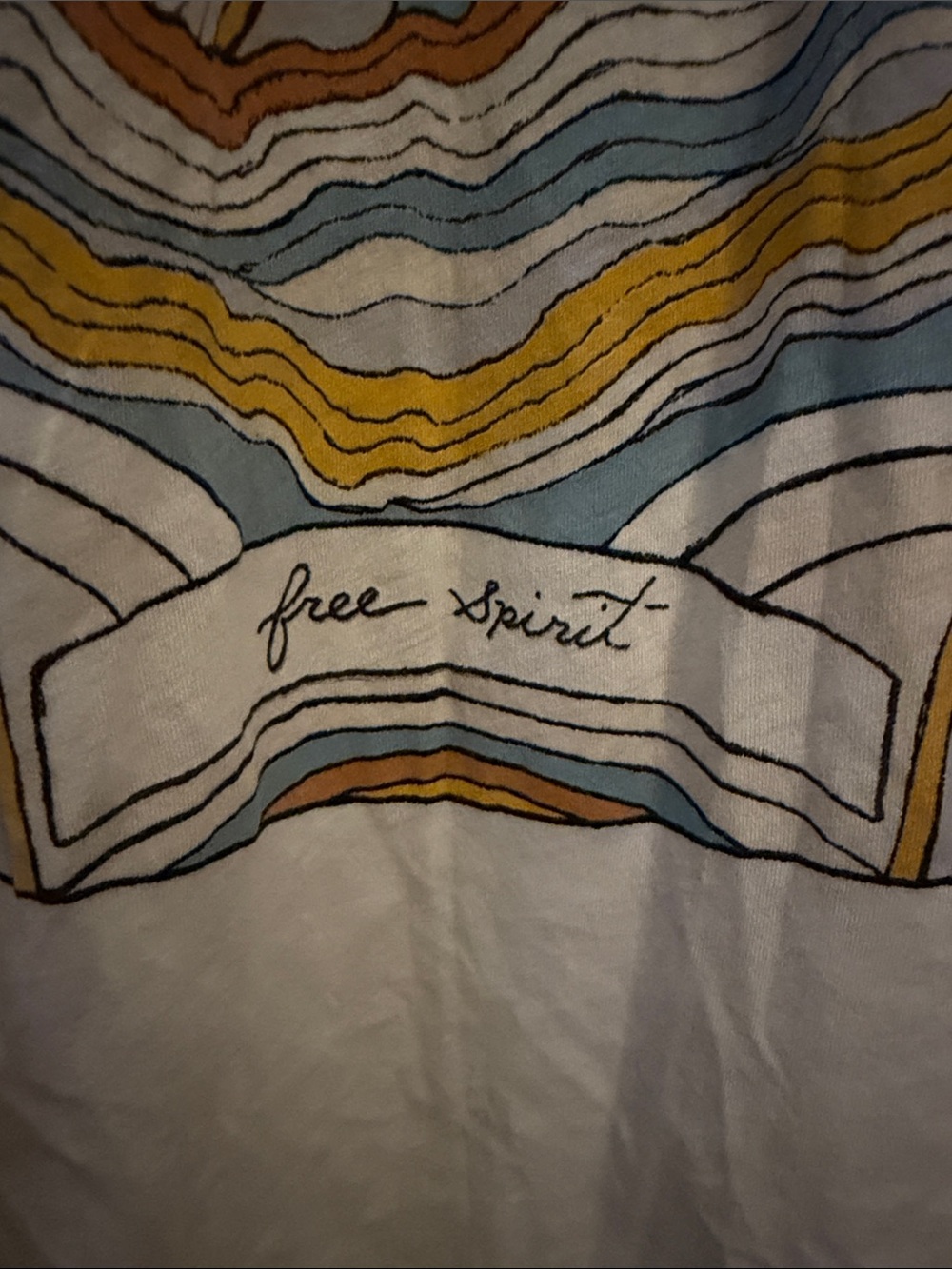 Project Social T LA “Free Spirit” Graphic Print Muscle Tee - Picture 2 of 5